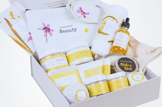 Cheer up Citrus Sunshine Gift Basket, Natural Care Package